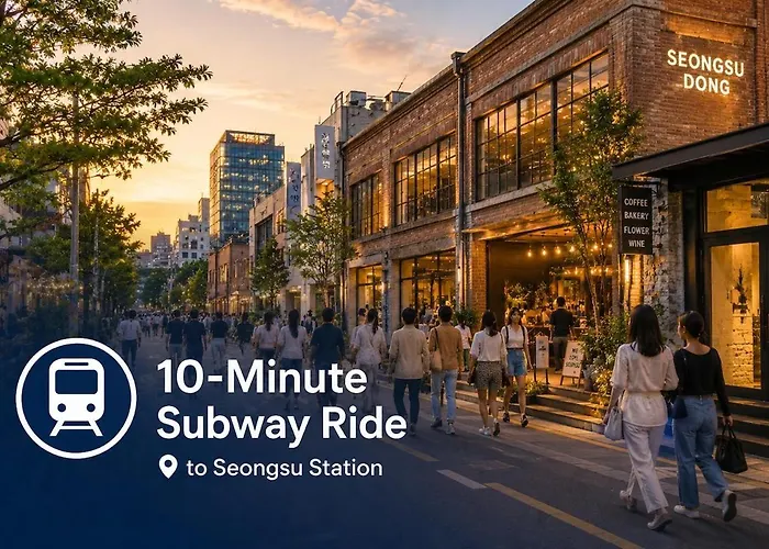 Myeongdong & Dongdaemun, 5min To Subway, 3min To Bus