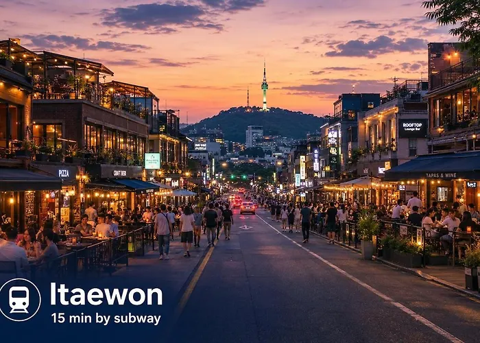 Myeongdong & Dongdaemun, 5min To Subway, 3min To Bus *